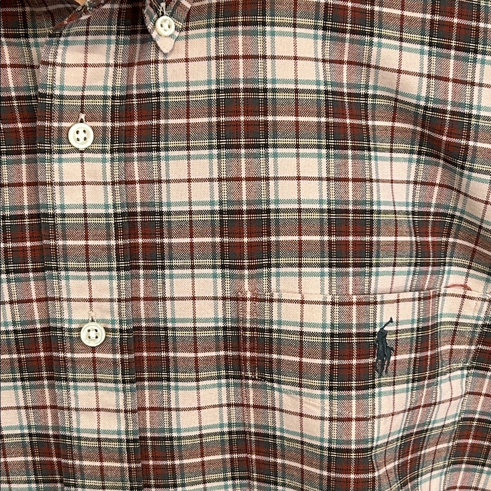 Ralph Lauren long sleeve button down collar Big Shirt. L - Picture 4 of 7